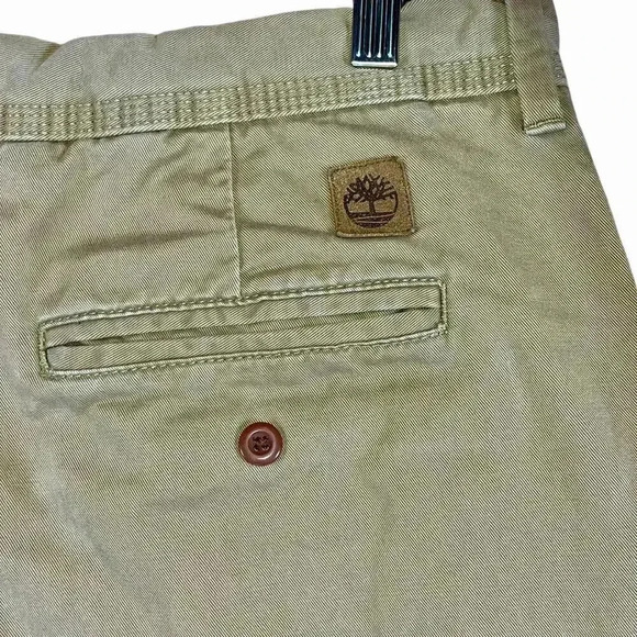 Timberland Men's Khaki 100% Cotton Casual Gorpcore  Pants‎ 34x30 - Picture 3 of 7